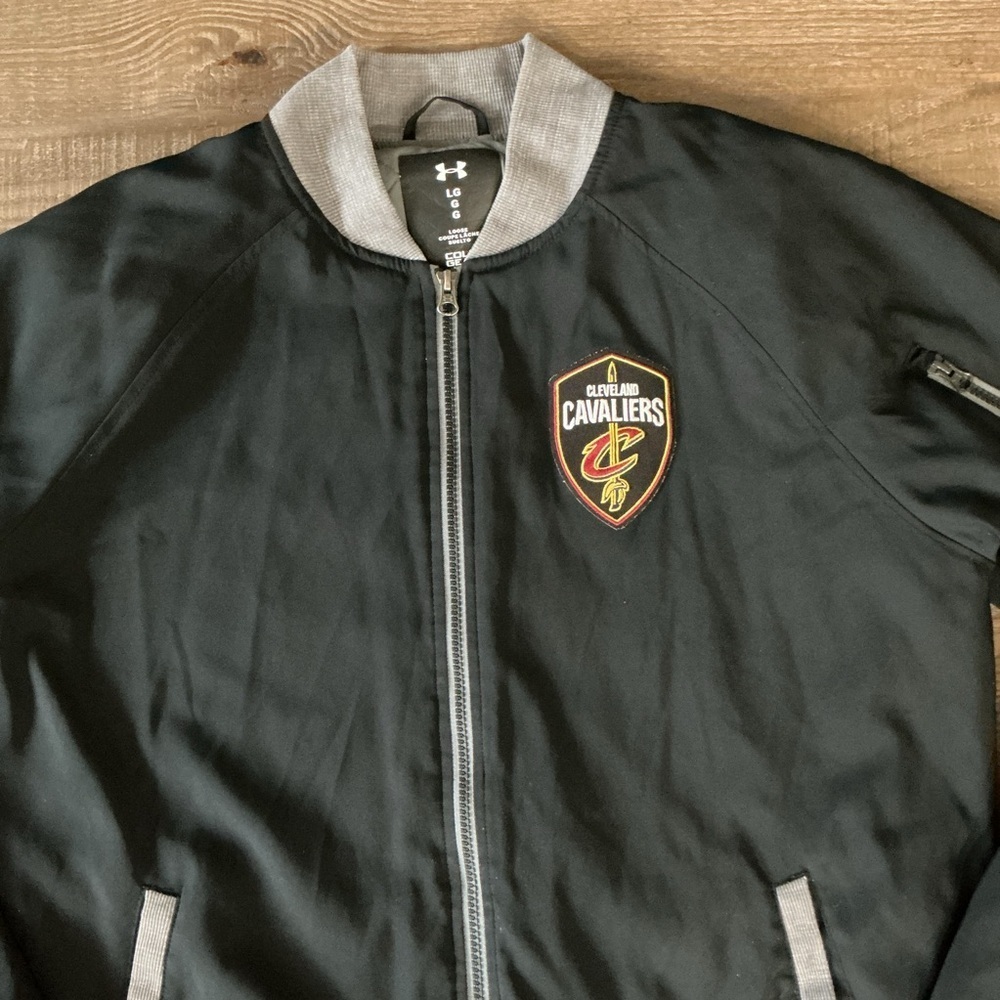 Under Armour Men’s Storm Cold Gear Cleveland Cavaliers Zip Up Jacket Large - Picture 2 of 10